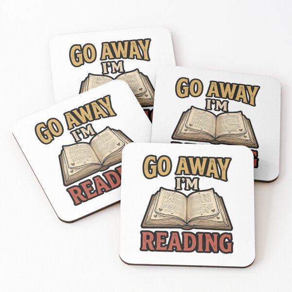 Item preview, Go Away I'm Reading Reader Humor designed and sold by ArtDesignTp.