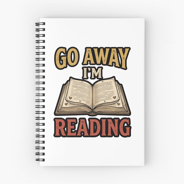 Item preview, Go Away I'm Reading Reader Humor designed and sold by ArtDesignTp.