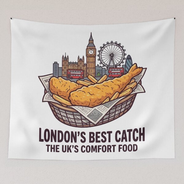 Item preview, London's Best Catch designed and sold by Amir Faysal.