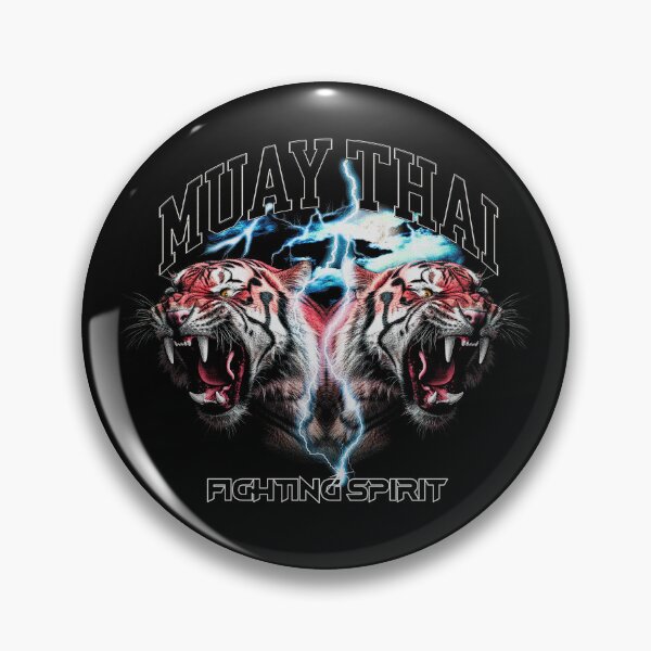 Item preview, Muay Thai Fighting Spirit MMA Tiger Thailand Kickboxing designed and sold by JRRTs.