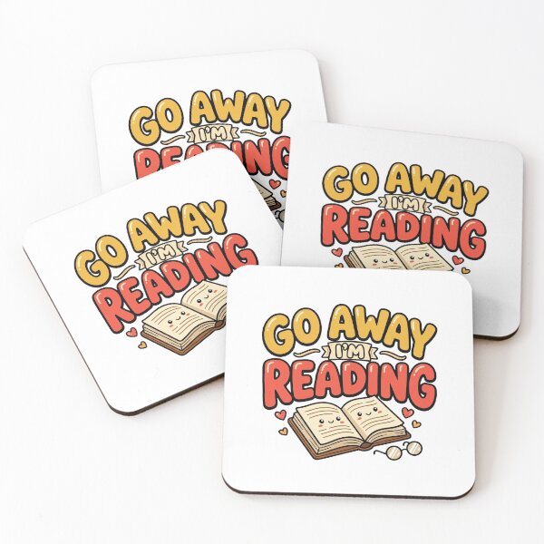 Item preview, Go Away I'm Reading Book Lover Design designed and sold by ArtDesignTp.