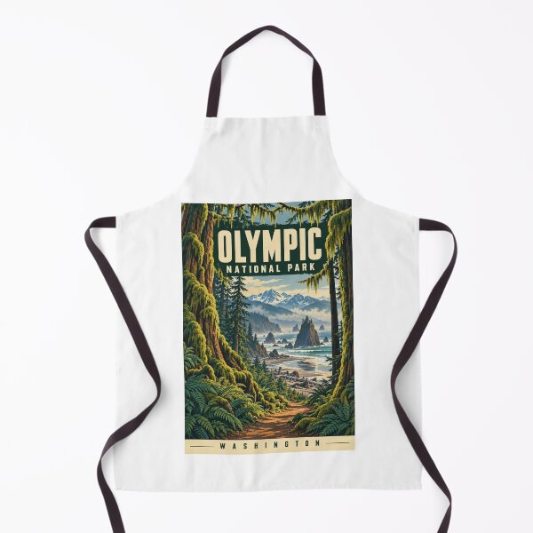 Item preview, Olympic National Park - Washington designed and sold by GoodOldVintage.
