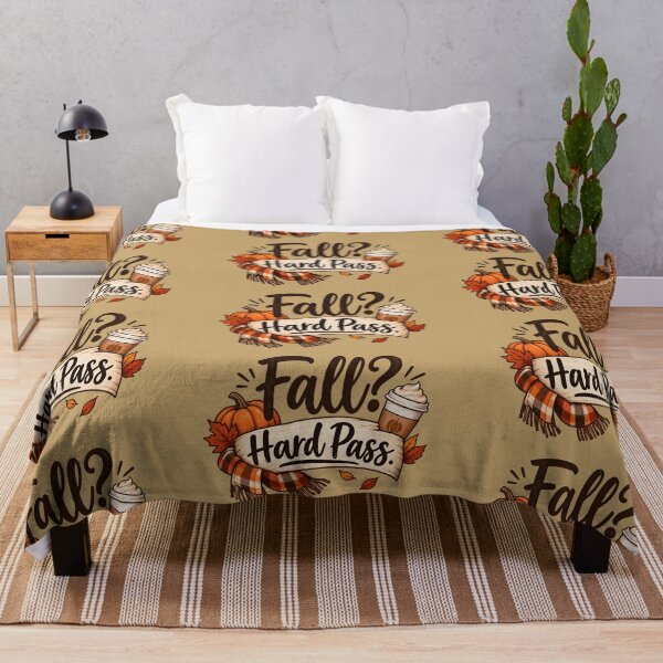 Item preview, Fall? Hard Pass – Funny Autumn Pumpkin Spice Design designed and sold by blankTeeShirt.