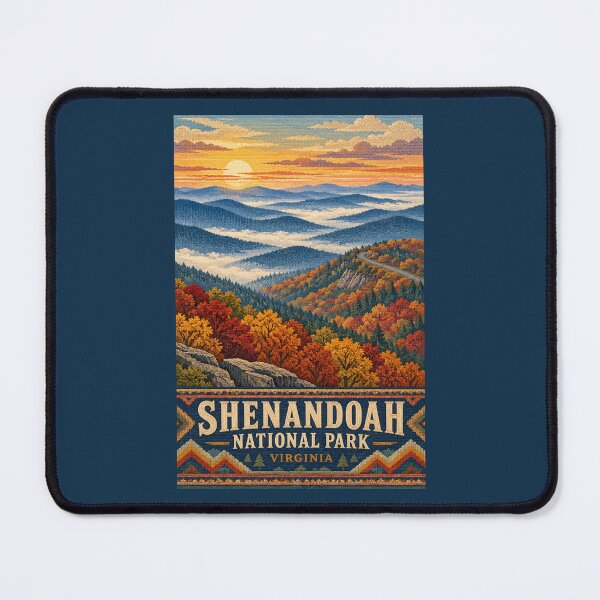 Item preview, Shenandoah National Park - Virginia designed and sold by GoodOldVintage.