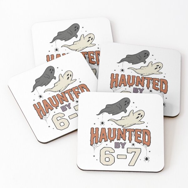Aperçu de l'œuvre Hanté par 6 7 Mème d'Halloween effrayant créée et vendue par ArtDesignTp.