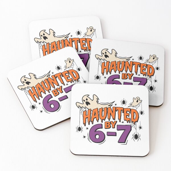 Aperçu de l'œuvre Hanté par 6 7 Mème d'Halloween drôle créée et vendue par ArtDesignTp.