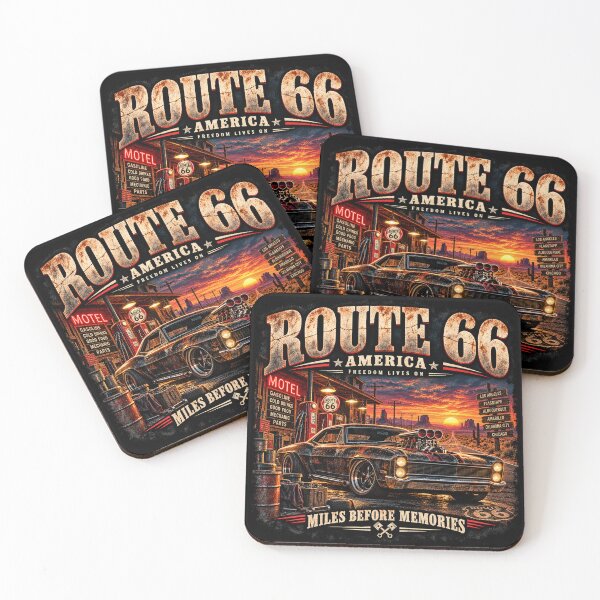 Item preview, Route 66 – Miles Before Memories designed and sold by DesignManufaktur.