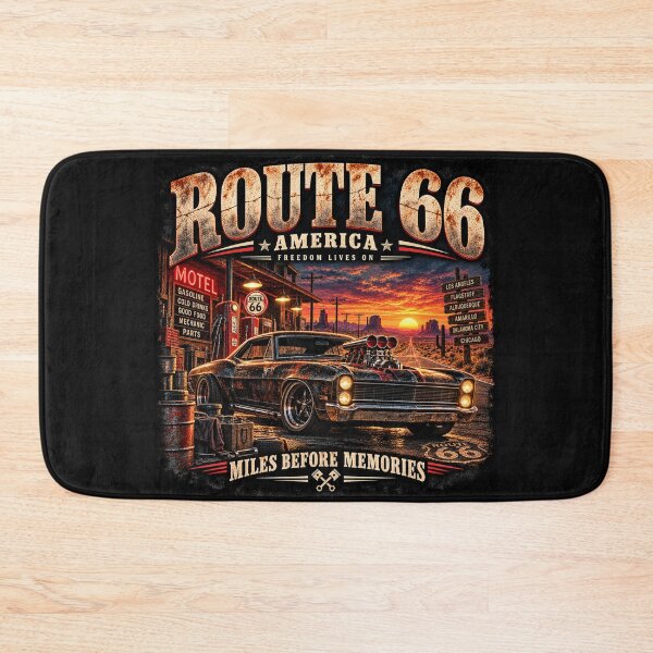 Item preview, Route 66 – Miles Before Memories designed and sold by DesignManufaktur.