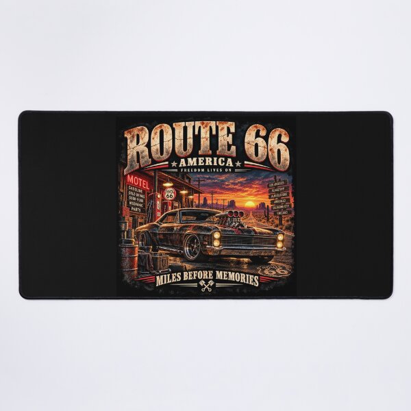 Item preview, Route 66 – Miles Before Memories designed and sold by DesignManufaktur.