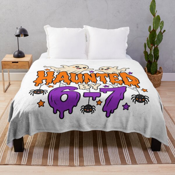 Aperçu de l'œuvre Hanté par le mème d'Halloween 6 7 créée et vendue par ArtDesignTp.