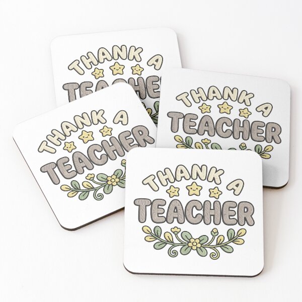Item preview, Thank a Teacher Gratitude Educator Design designed and sold by ArtDesignTp.