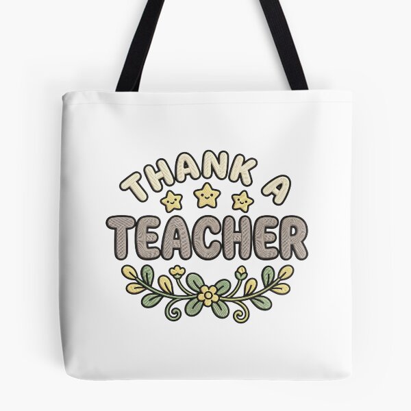 Item preview, Thank a Teacher Gratitude Educator Design designed and sold by ArtDesignTp.
