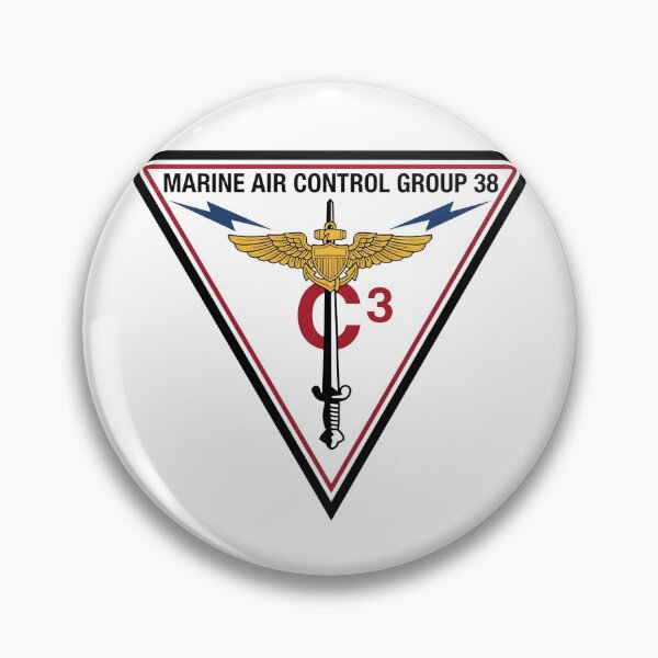 Artikelvorschau, Emblem der Marine Air Control Group 38 entworfen und verkauft von CharlieDesings.