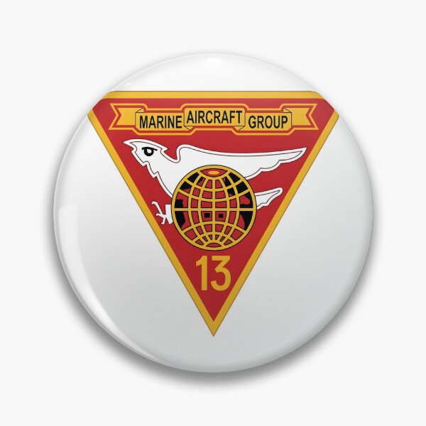 Item preview, Marine Aircraft Group 13 Emblem designed and sold by CharlieDesings.