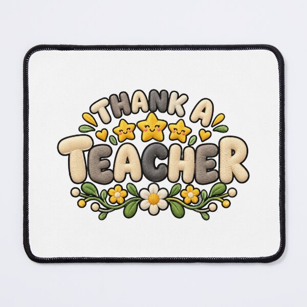 Item preview, Thank a Teacher Educator Gratitude designed and sold by ArtDesignTp.
