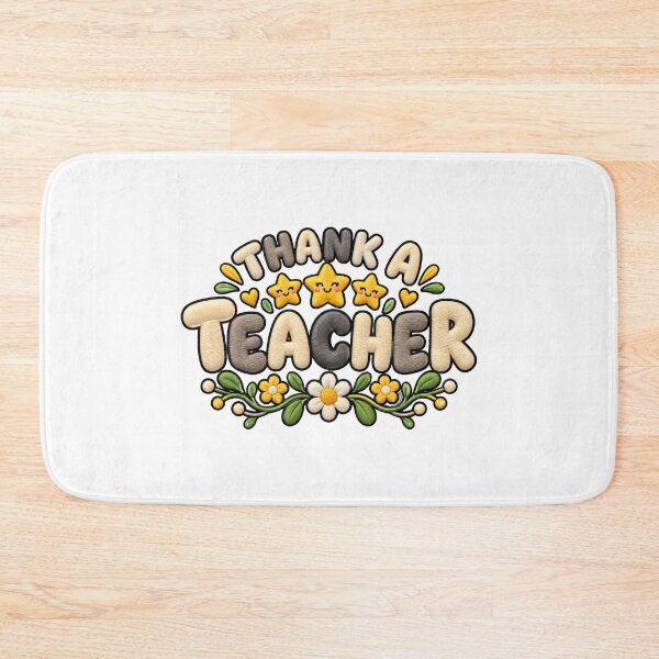 Item preview, Thank a Teacher Educator Gratitude designed and sold by ArtDesignTp.