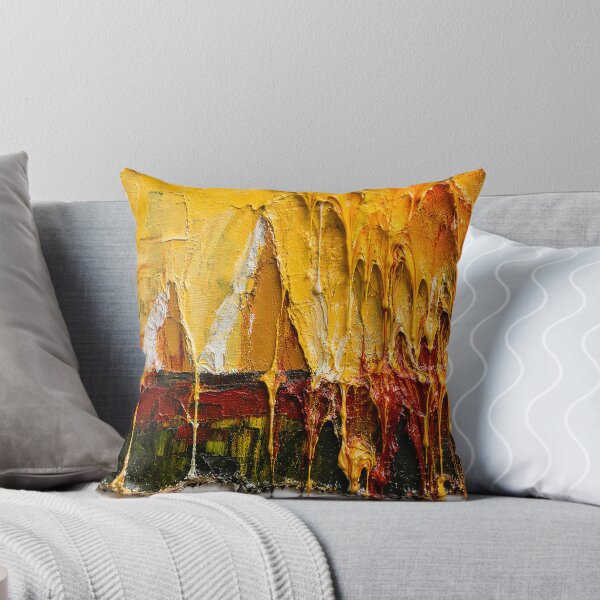 Item preview, Abstract Melting Sailboats Textured Impasto Painting Art PNG designed and sold by An Old Mans Art.