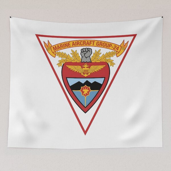 Item preview, Marine Aircraft Group 24 Emblem    designed and sold by CharlieDesings.