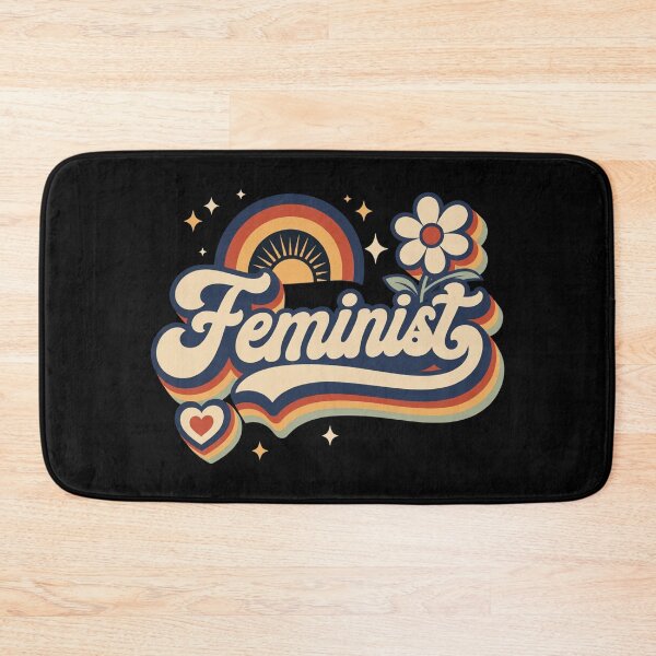 Item preview, Feminist Retro 70s Vintage Rainbow Feminism Gift designed and sold by Blok45.