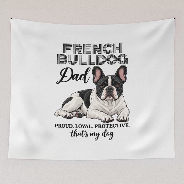 Artikelvorschau, French Bulldog Dad  entworfen und verkauft von Loona97.