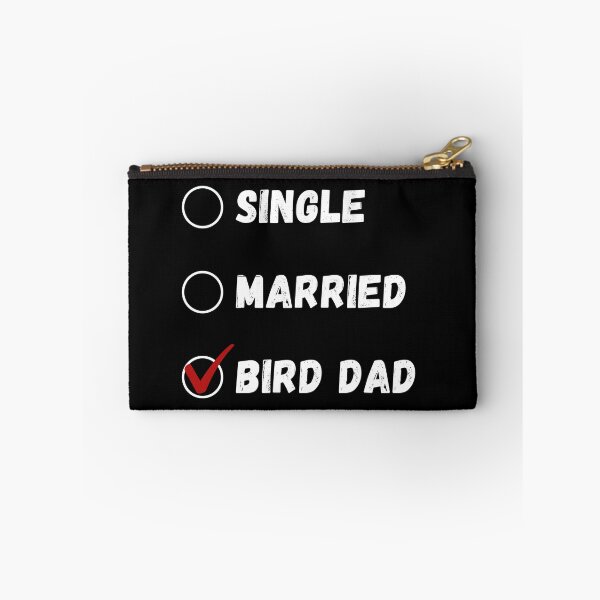Item preview, Single Married Bird Dad, Bird Lover Shirt designed and sold by Sleepy Cat Design.