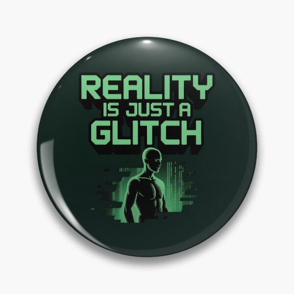 Artikelvorschau, Die Realität ist nur ein Fehler – Lustiges KI-Digital-Humor-Design entworfen und verkauft von Jollys-ArtShop.