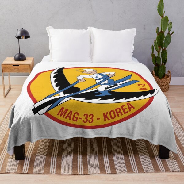 Item preview, Marine Aircraft Group 33 Korea K-3 Emblem designed and sold by CharlieDesings.