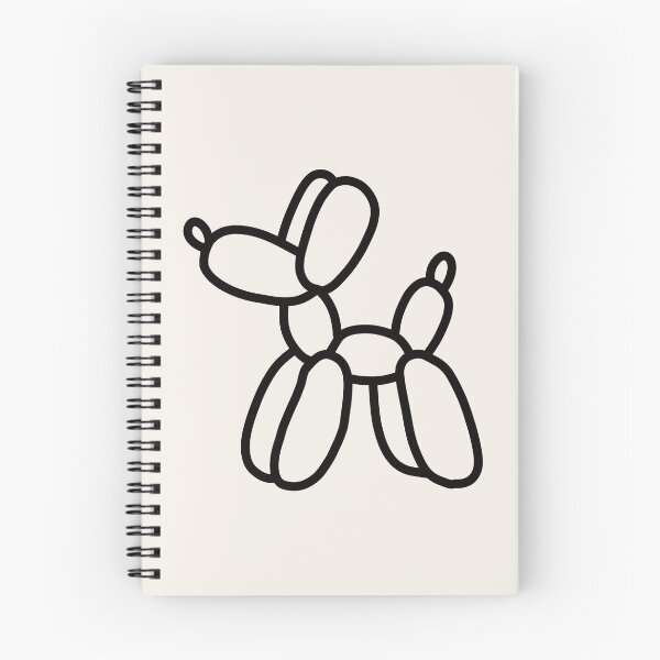 Item preview, Minimalist Balloon Animal Dog Line Art designed and sold by AliAltinelArt.