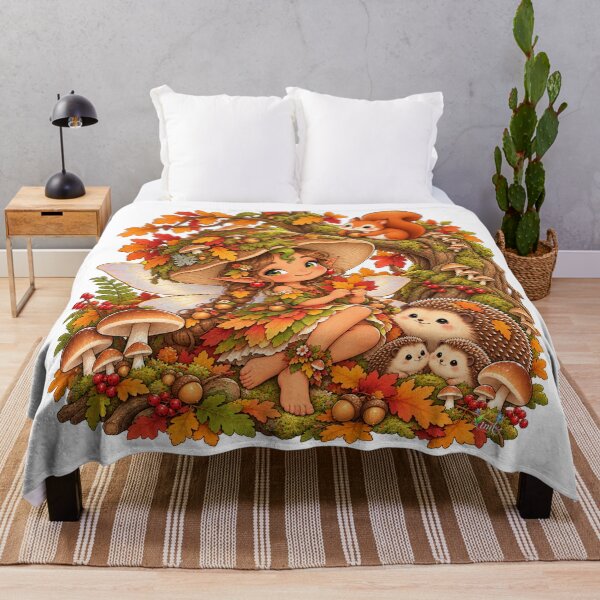 Item preview, The Autumn Leaf Fairy of Namaloue designed and sold by cheznamaloue.