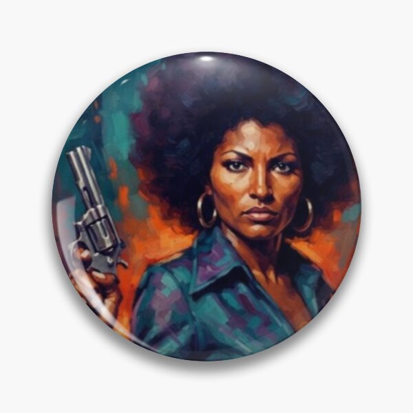 Artikelvorschau, Foxy Brown Action Crime Fine Art Tribute entworfen und verkauft von Art's Diner.