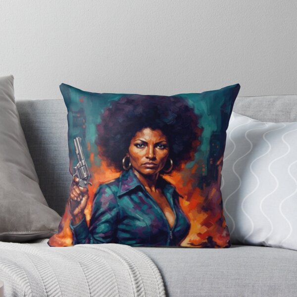 Item preview, Foxy Brown Action Crime Fine Art Tribute designed and sold by Art's Diner.