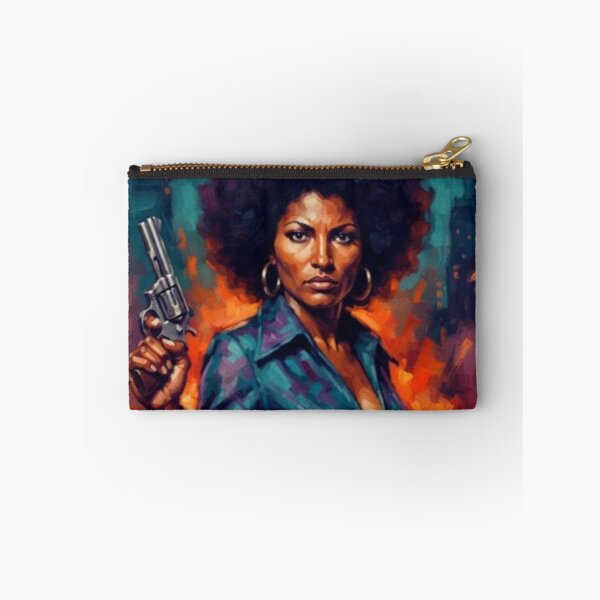 Artikelvorschau, Foxy Brown Action Crime Fine Art Tribute entworfen und verkauft von Art's Diner.