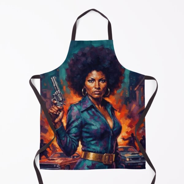 Artikelvorschau, Foxy Brown Action Crime Fine Art Tribute entworfen und verkauft von Art's Diner.
