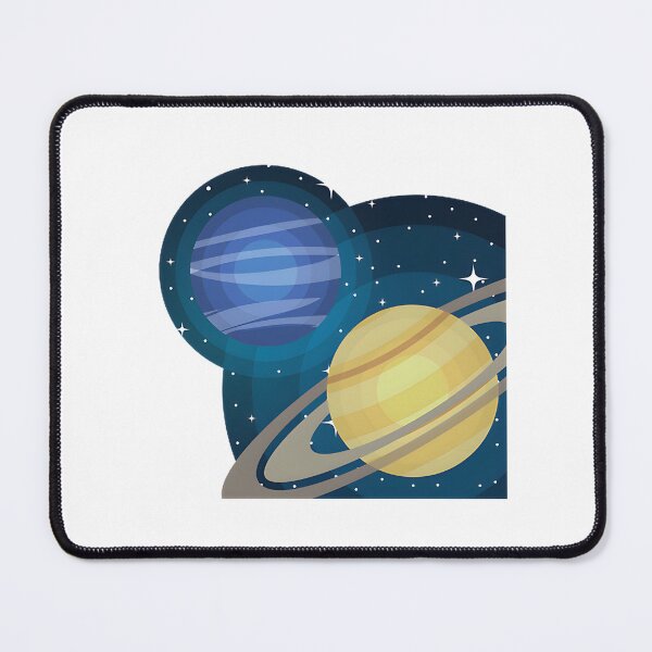 Item preview, Pluto and Baby Pluto Cute Space-Themed Illustration Design designed and sold by SneakerPlanet.
