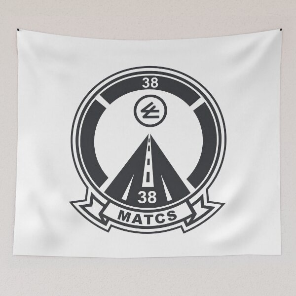 Item preview, Marine Air Traffic Control Squadron 38 Emblem designed and sold by CharlieDesings.