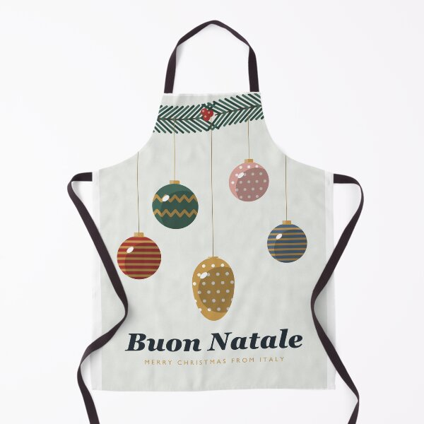Artikelvorschau, Buon Natale Retro-Weihnachtsschmuck entworfen und verkauft von ChromaLens.