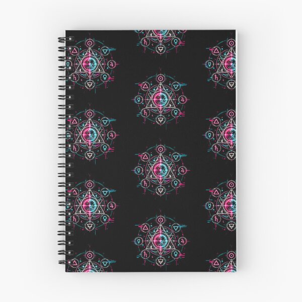 Item preview, Alchemical Symbols – Cyber Occult Transmutation Sigil designed and sold by JupiterGlitchEmpire.
