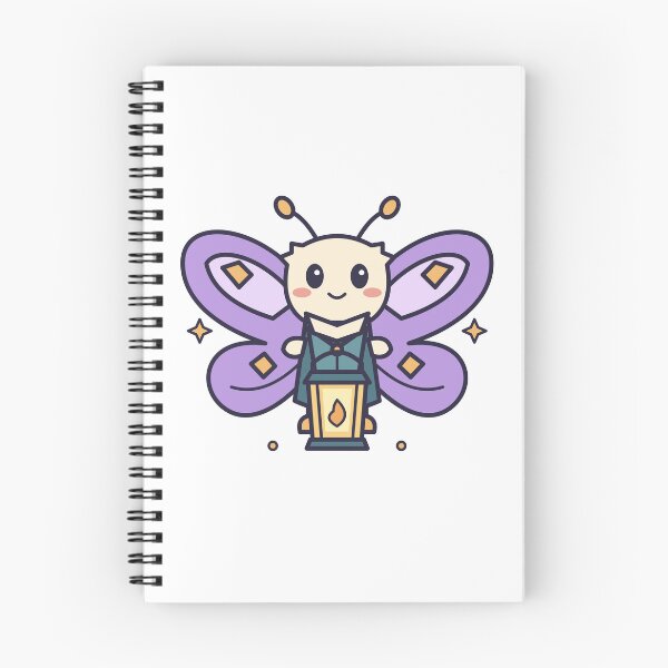 Item preview, Emberwing Lantern Keeper – Cute Fantasy Moth designed and sold by AnimeOrbit.