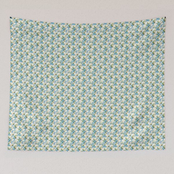 Item preview, Floral Blue designed and sold by SusiSu72.