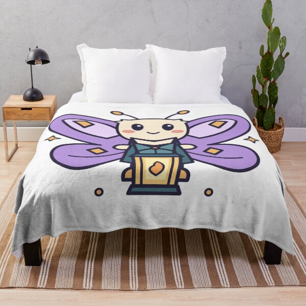 Item preview, Emberwing Lantern Keeper – Cute Fantasy Moth designed and sold by AnimeOrbit.