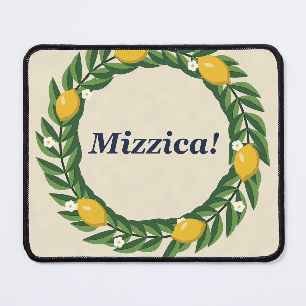 Item preview, Mizzica Sicilian Saying Lemon Wreath designed and sold by ChromaLens.