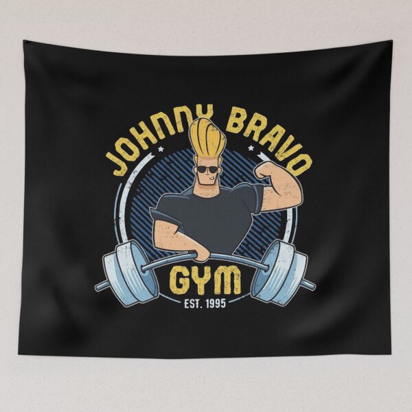 Aperçu de l'œuvre Salle de sport Johnny Bravo créée et vendue par collin-certly.