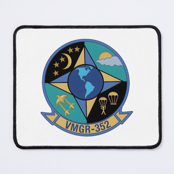 Item preview, VMGR-352 Raiders Emblem designed and sold by CharlieDesings.