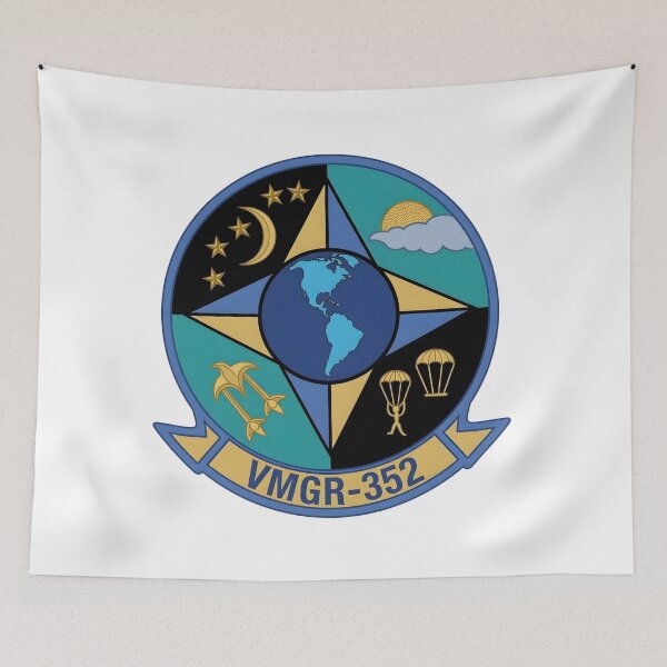 Item preview, VMGR-352 Raiders Emblem    designed and sold by CharlieDesings.