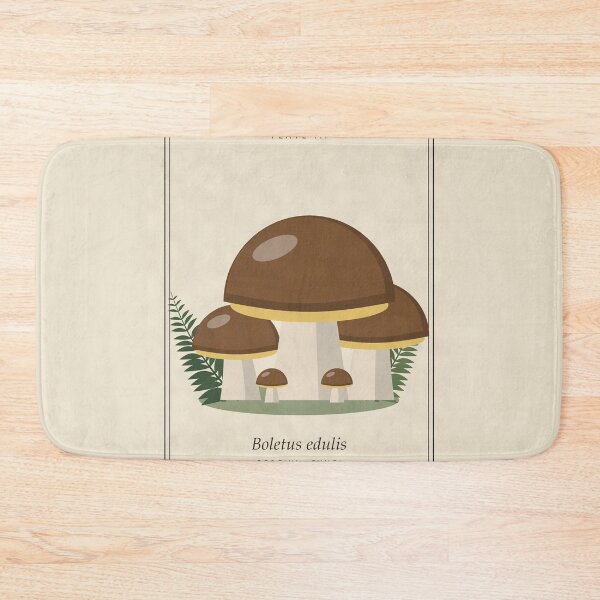Item preview, Porcini Mushroom Vintage Botanical Plate designed and sold by ChromaLens.