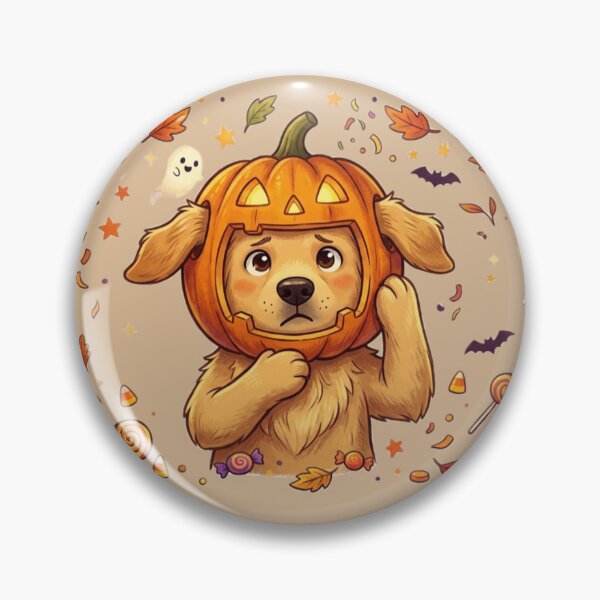 Item preview, Pumpkin Head Puppy Halloween designed and sold by Safe Haven Pets.