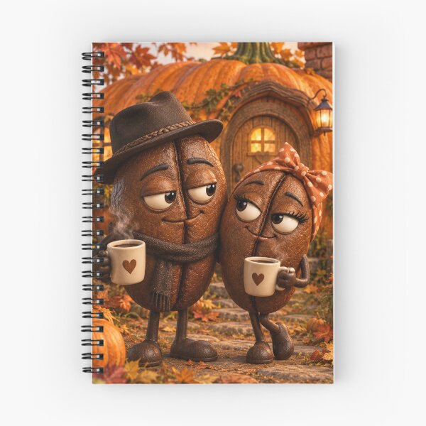 Item preview, An autumn coffee date. designed and sold by Elektra9.