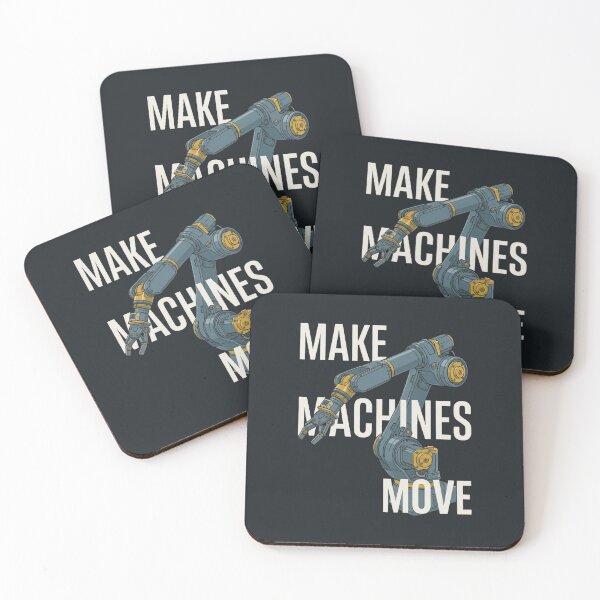Item preview, Make Machines Move Industrial Robotics Engineering designed and sold by Amr Darwish Graphic designer.