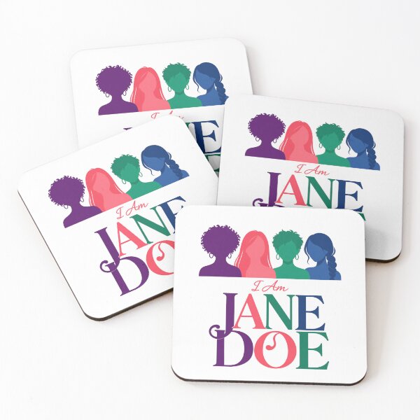 Item preview, I Am Jane Doe Womens Movement Saying designed and sold by DoArtITa.