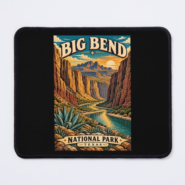 Item preview, Big Bend National Park - Texas designed and sold by GoodOldVintage.